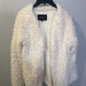 Large- Furry Teddy Bear Coat